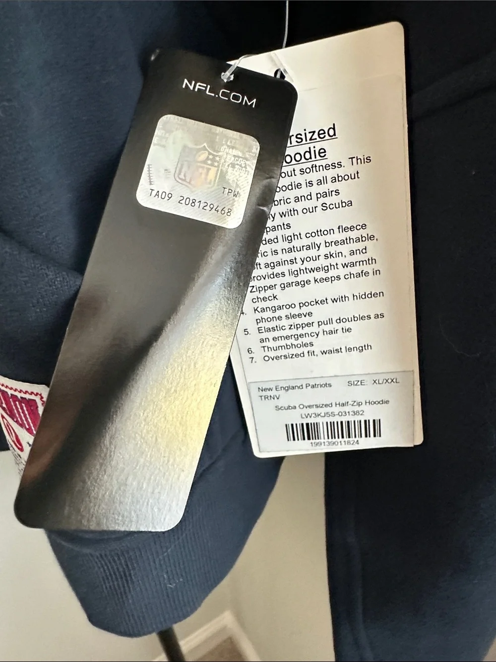 Women's New England Patriots lululemon Midnight Shadow Scuba
